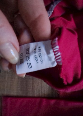 Pembe Uzun Kollu Kız Tişörtü Payetli - Görsel 4