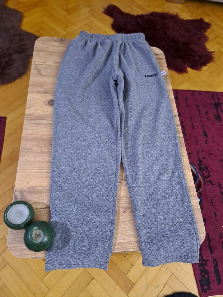 Gri Rahat Kesim erkek  Eşofman Altı - Görsel 2