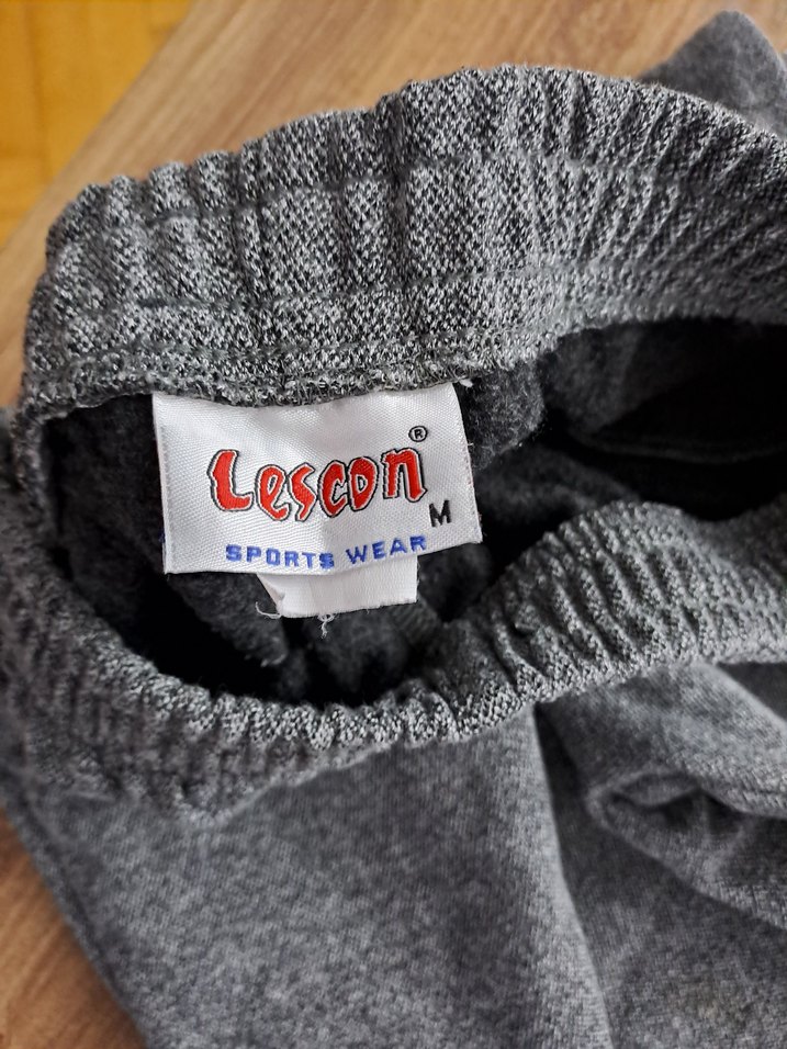 Gri Rahat Kesim erkek  Eşofman Altı - Görsel 3