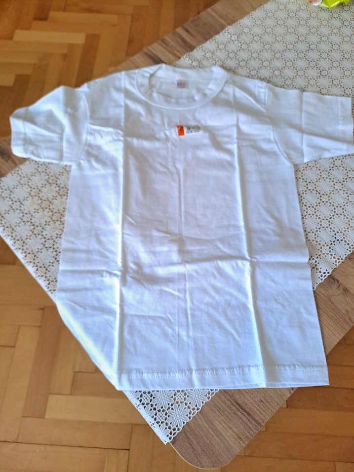 Beyaz Çocuk Atlet Tişört ilke - Görsel 2