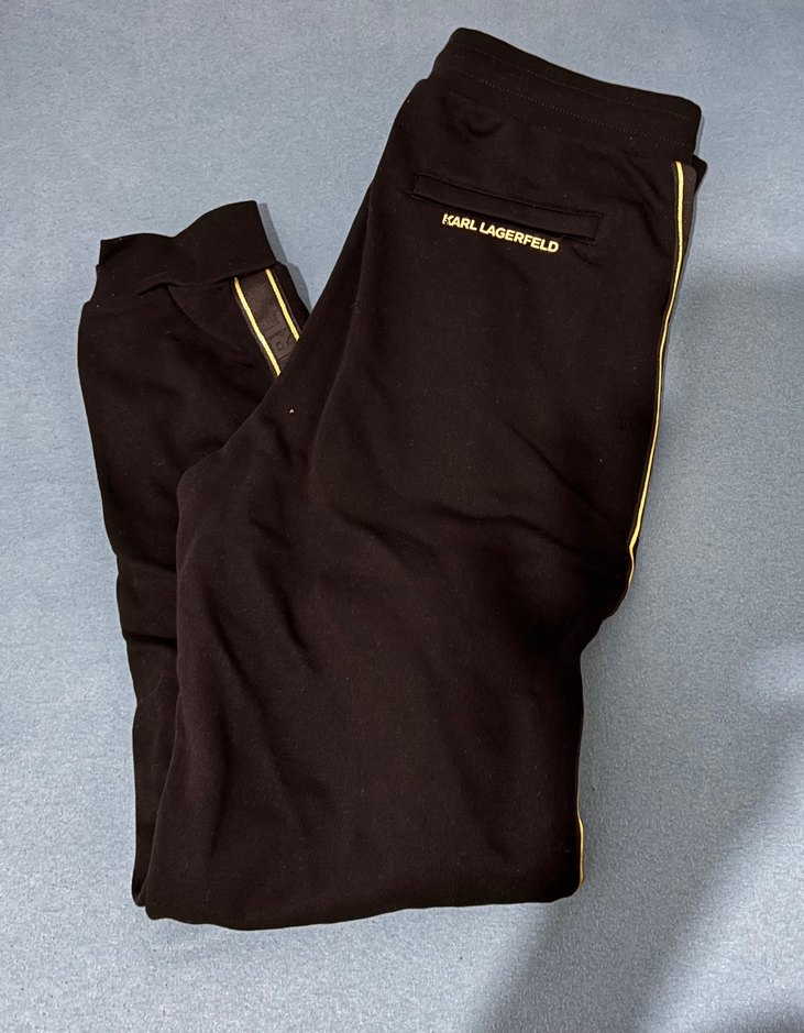 Siyah Erkek Spor Pantolon - Görsel 2