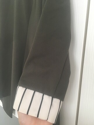 46 Beden haki Renk Blazer ceket