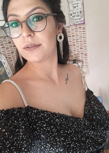 Siyah Drapeli Straplez Uzun Abiye Elbise - Görsel 5