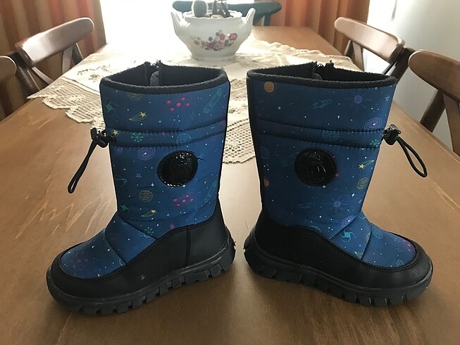 25 Beden lacivert Renk Lacivert Su İtici Kar Botu