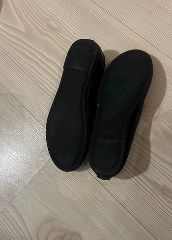 MNG Siyah Minimalist Stiletto Topuklu Babet - Görsel 2