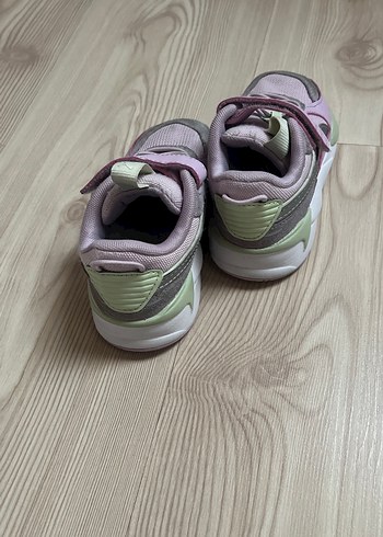 Kız Çocuk Pembe Velcro Spor Ayakkabı - Görsel 3