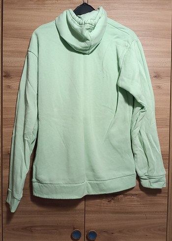 Diğer Kadın Yeşil Kapüşonlu Sweatshirt
