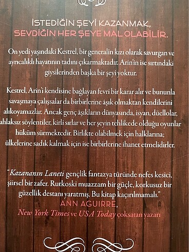  KAZANANIN LANETİ SERİSİ İLK İKİ KİTAP