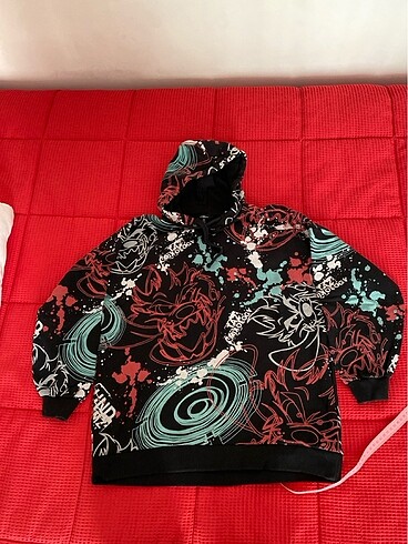 Mavi Sweatshirt XS Beden fakat L bedene de uyumlu oversize