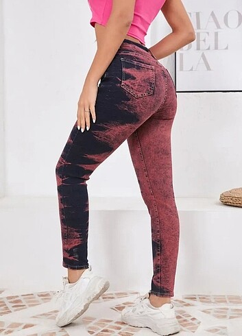 m Beden bordo Renk Harika jean pantolon