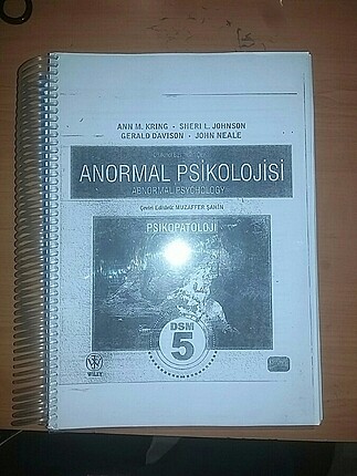 Anormal psikoloji 12. Basım