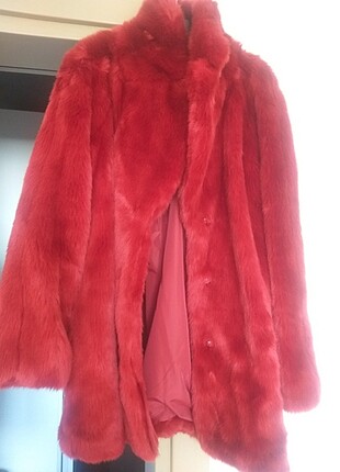 H&M kirmizi suni kurk