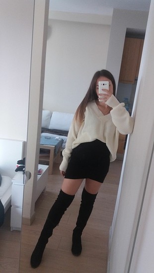beyaz kazak bol