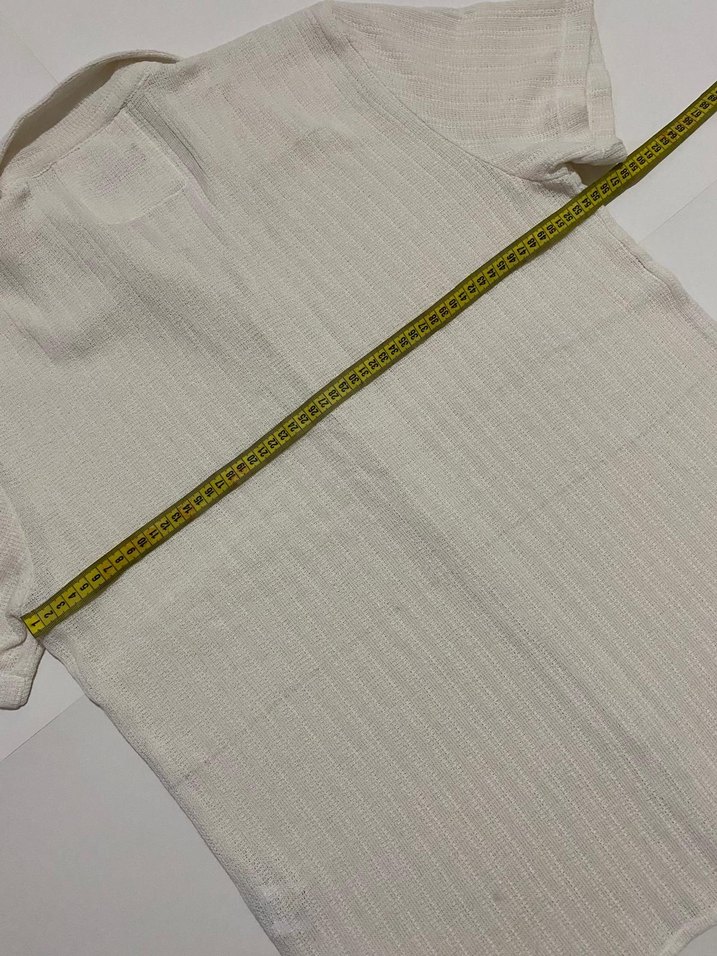 Premium Beyaz  Dokuma Gömlek - Görsel 5