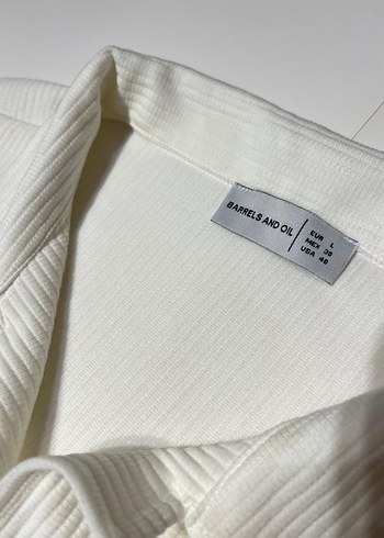 Erkek  Beyaz Kısa Kollu Gömlek - Görsel 6