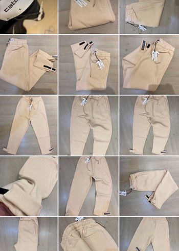 Catch Krem Premium Eşofman Altı M Beden  Yeni Etiketli - Görsel 11