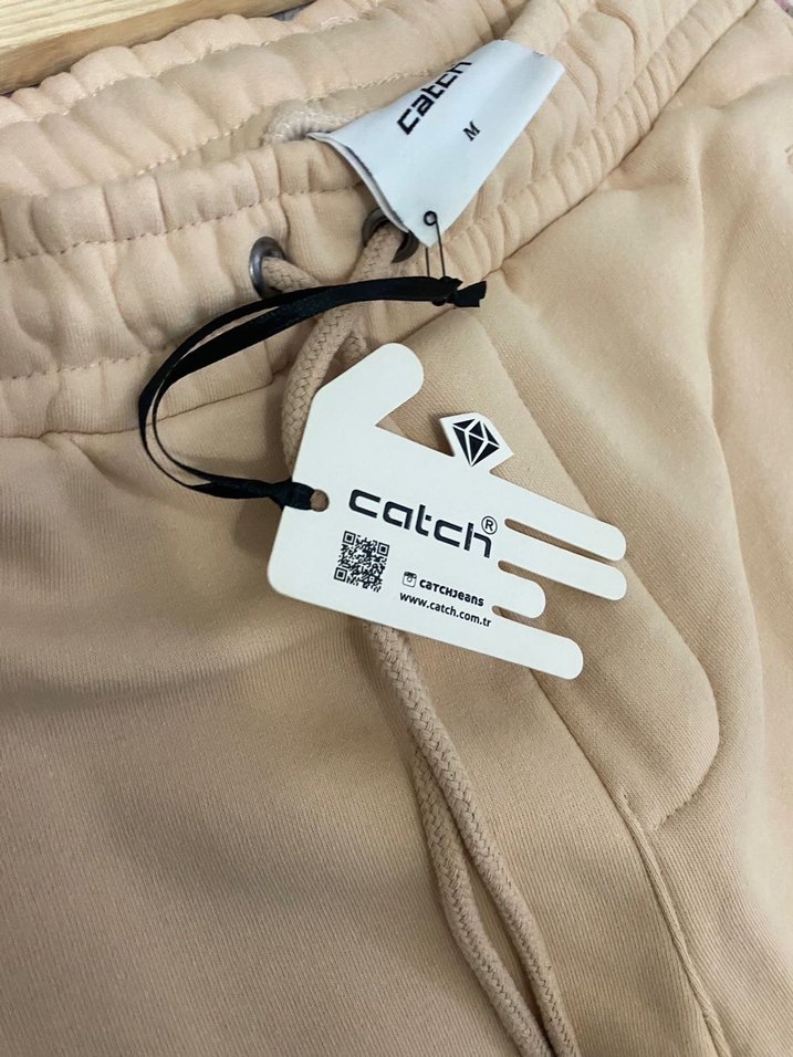 Catch Krem Premium Eşofman Altı M Beden  Yeni Etiketli - Görsel 2