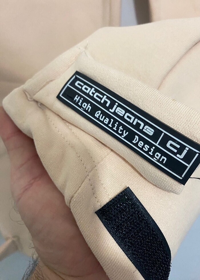 Catch Krem Premium Eşofman Altı M Beden  Yeni Etiketli - Görsel 4