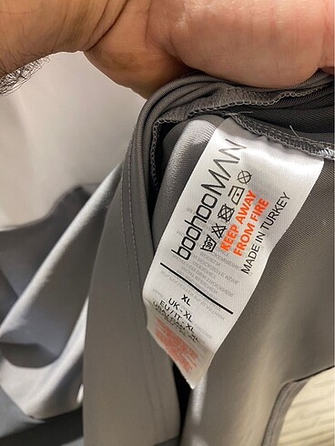 Man Active | BoohooMAN Erkek XL Likralı Sweatshirt - Görsel 5