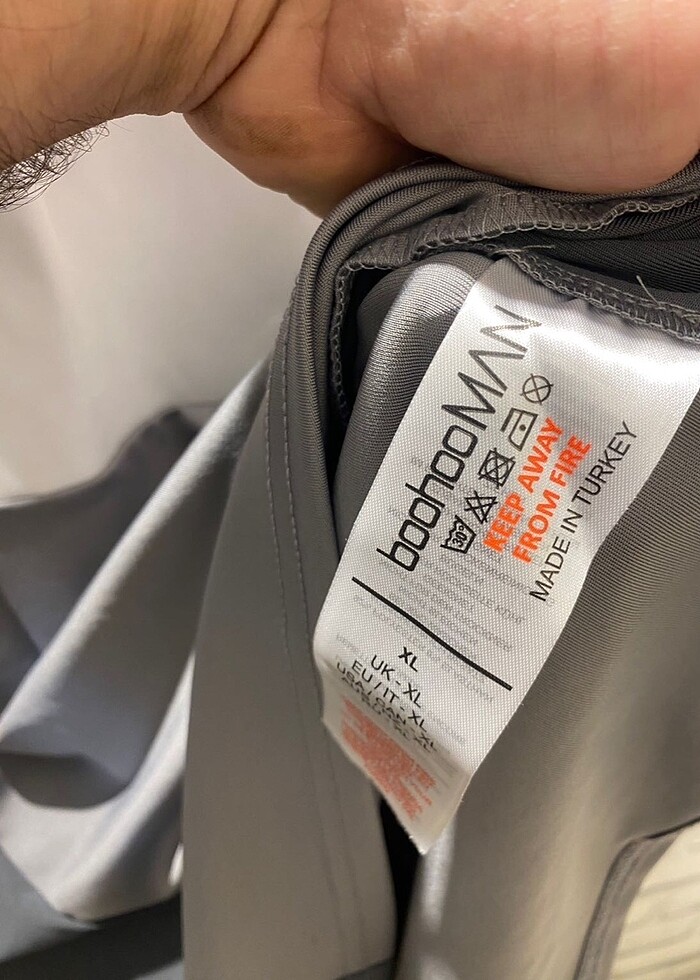 Man Active | BoohooMAN Erkek XL Likralı Sweatshirt - Görsel 5