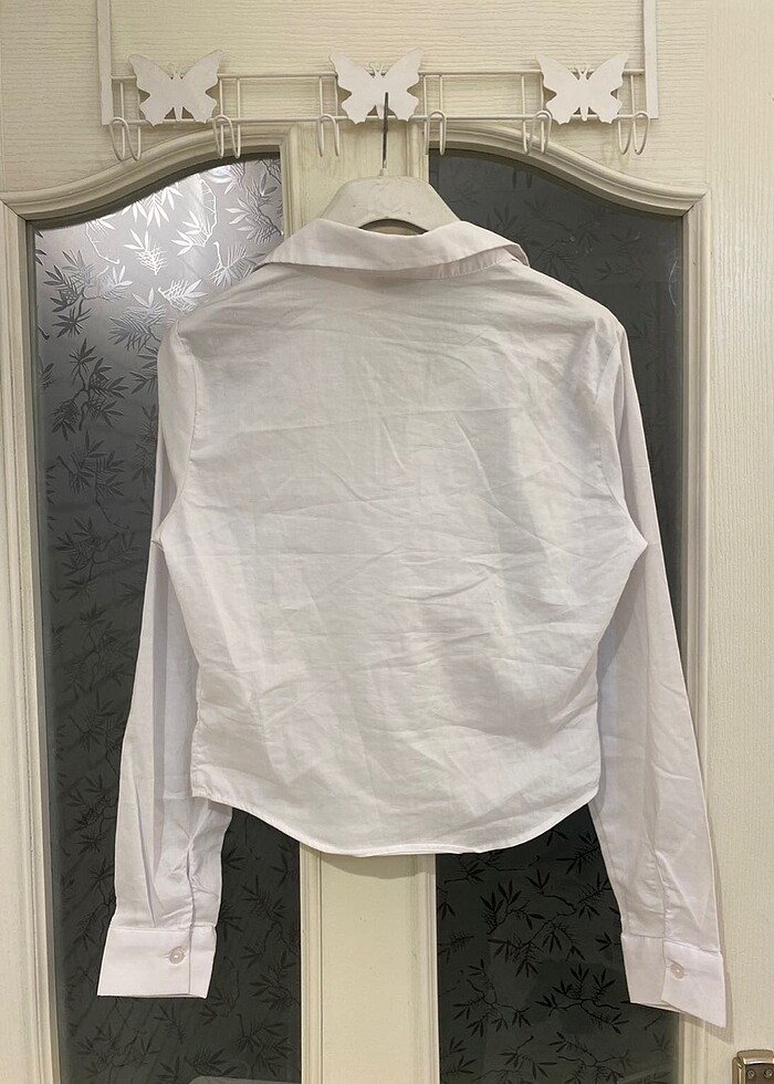 Defacto Beyaz Gömlek | Pamuklu | S | Günlük & Ofis - Görsel 3