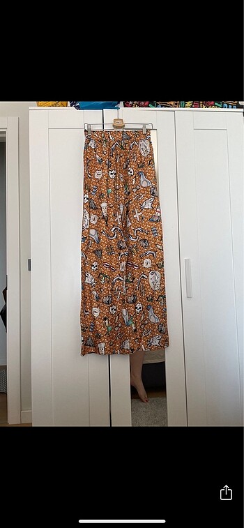 Burberry Saten Pantolon