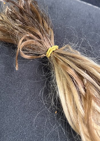 Platın renk 110 adet saç - Görsel 2