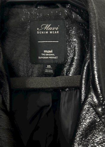 Mavi jeans derı ceket - Görsel 3