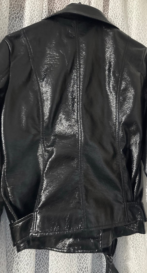 Mavi jeans derı ceket - Görsel 5