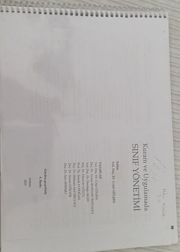 Kuram ve Uygulamada Sınıf Yönetimi Kitabı - Görsel 2