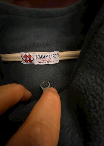 Fermuarlı Yüksek Yaka Bayan füme Sweatshirt - Görsel 4