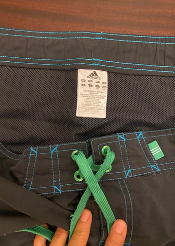 Adidas Desenli lacivert Erkek Şort Mayo - Görsel 2