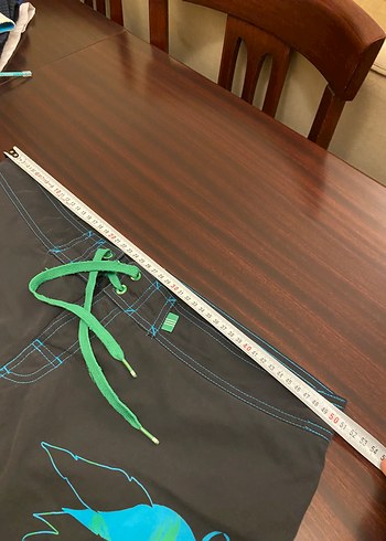 Adidas Desenli lacivert Erkek Şort Mayo - Görsel 7