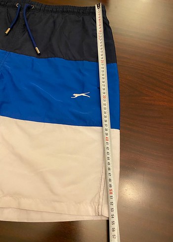 Erkek Mavi Renkli Kısa Şort Mayo - Görsel 8