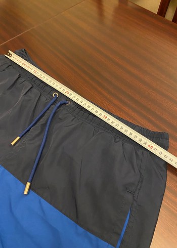 Erkek Mavi Renkli Kısa Şort Mayo - Görsel 7