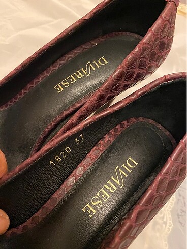 37 Beden bordo Renk DİVARESE AYAKKABI