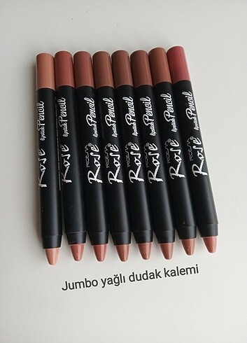 Jumbo yağlı dudak kalemi 