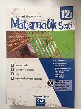 Çap 12.Sınıf Matematik Fasikülü Seti
