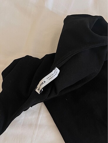 xs Beden Bershka Kare Yaka Midi Elbise