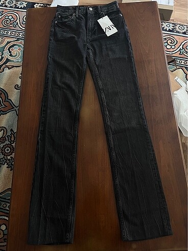 Zara Zara Yüksek Bel Bootcut Straight Jean
