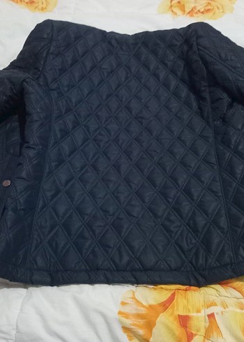 Düğmeli Lacivert Erkek Mont - Görsel 8