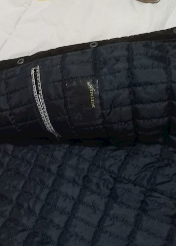 Düğmeli Lacivert Erkek Mont - Görsel 5