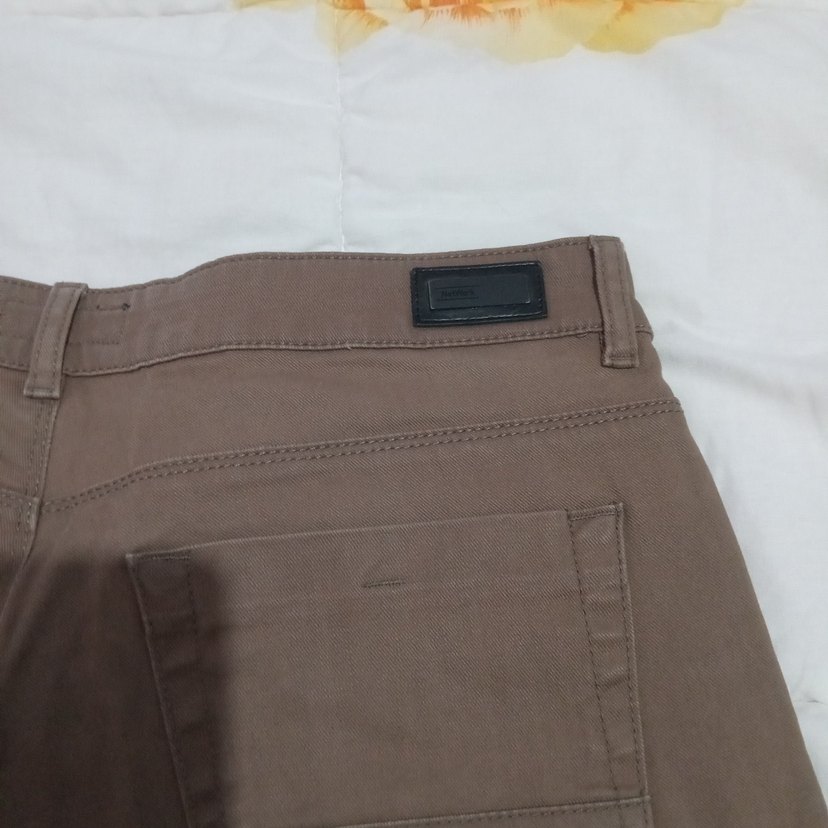 Kahverengi  jean Pantolon - Görsel 3