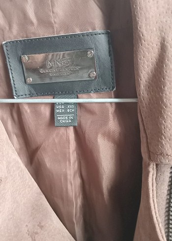 Kahverengi Süet Kadın Deri Ceket - Görsel 6