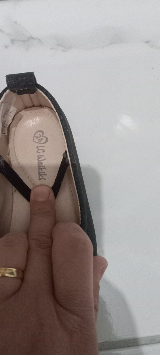 Kız Çocuk Siyah Tokalı Babet Ayakkabı - Görsel 3