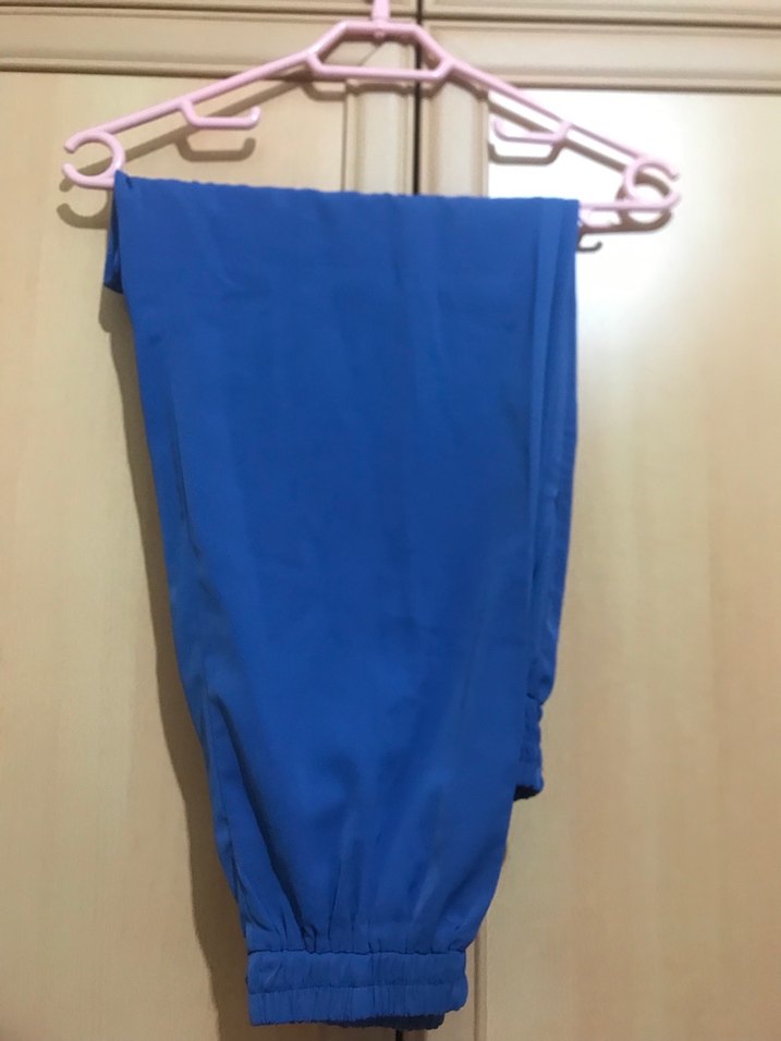 Mavi Düğmeli Kadın Gömlek - Görsel 5