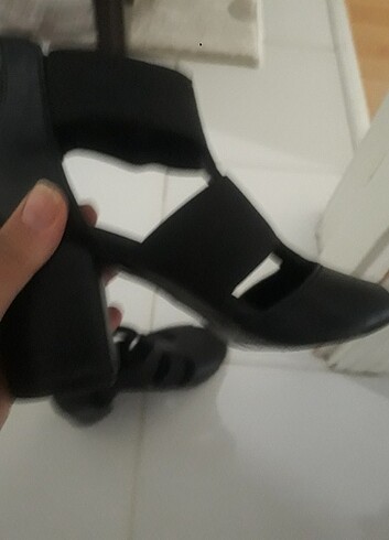 35 Beden siyah Renk topuklu ayakkabı
