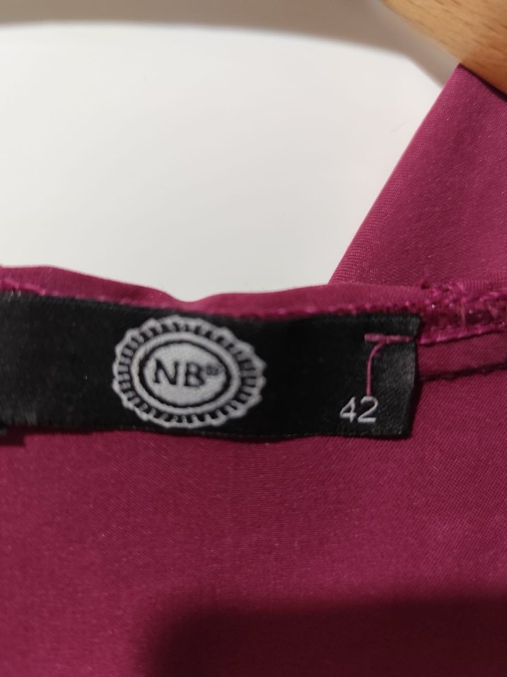 Bordo Uzun Kadın Yağmurluk - Görsel 3