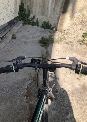 Siyah 2 tekerlikli salcano bisiklet 26 jant