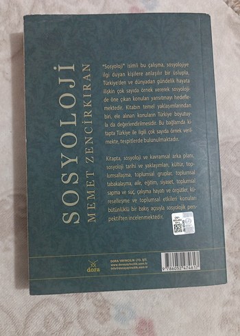 Sosyoloji - Memet Zencirkıran - Görsel 2